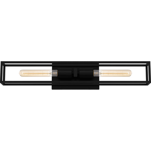 Myhouse Lighting Quoizel - LGN8624MBK - Two Light Bath - Leighton - Matte Black