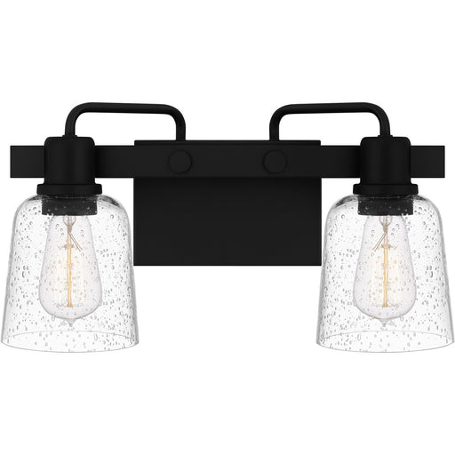 Myhouse Lighting Quoizel - LYD8616MBK - Two Light Bath - Lydia - Matte Black