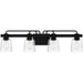 Myhouse Lighting Quoizel - LYD8634MBK - Four Light Bath - Lydia - Matte Black