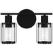 Myhouse Lighting Quoizel - PCILA8612MBK - Two Light Bath - Isla - Matte Black