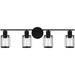 Myhouse Lighting Quoizel - PCILA8629MBK - Four Light Bath - Isla - Matte Black