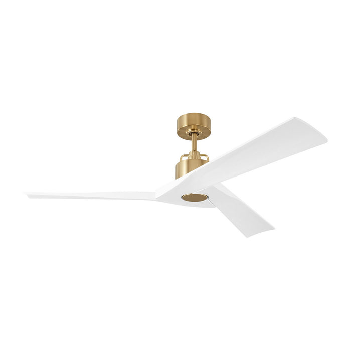 Myhouse Lighting Visual Comfort Fan - 3ALMSM52BBS - 52``Ceiling Fan - Alma 52 Smart - Burnished Brass