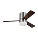 Myhouse Lighting Generation Lighting - 3ERHR44BSD - 44"Ceiling Fan - Era - Brushed Steel