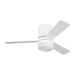 Myhouse Lighting Generation Lighting - 3ERHR44RZWD - 44"Ceiling Fan - Era - Matte White