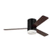 Myhouse Lighting Generation Lighting - 3ERHR52MBKD - 52"Ceiling Fan - Era - Midnight Black