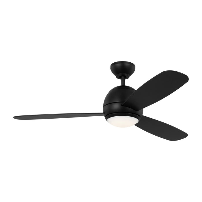 Myhouse Lighting Generation Lighting - 3OBSR52MBKD - 52"Ceiling Fan - Orbis - Midnight Black