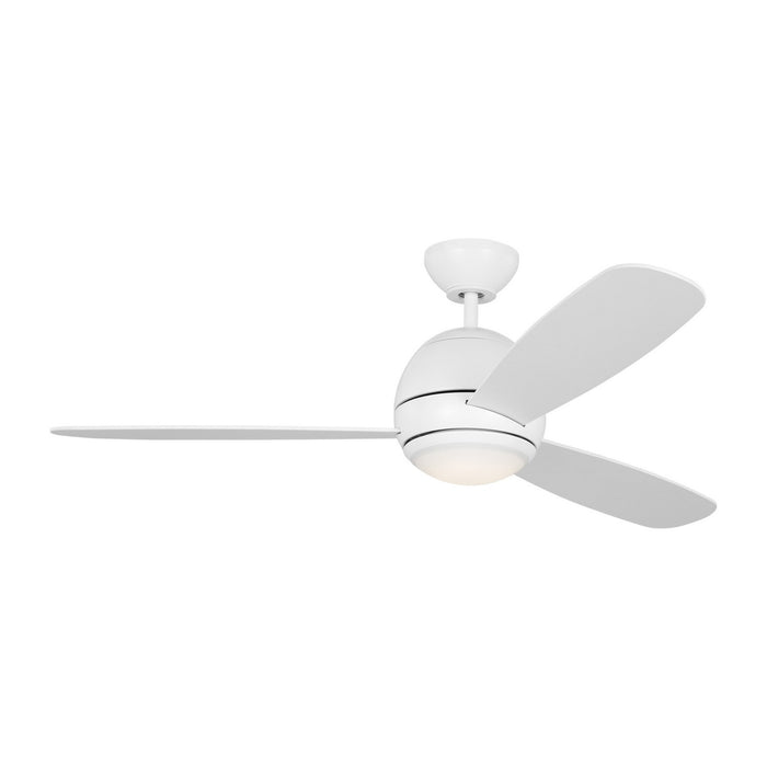 Myhouse Lighting Generation Lighting - 3OBSR52RZWD - 52"Ceiling Fan - Orbis - Matte White