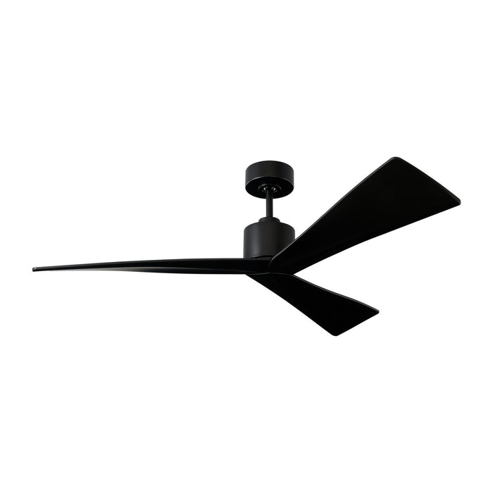 Myhouse Lighting Visual Comfort Fan - 3ADR52BKBK - 52``Ceiling Fan - Adler 52 - Matte Black