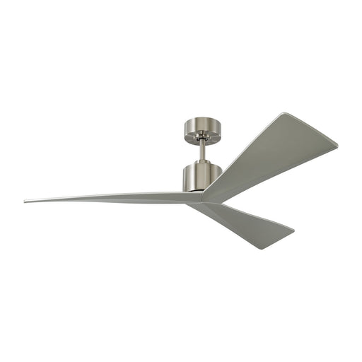 Myhouse Lighting Visual Comfort Fan - 3ADR52BS - 52``Ceiling Fan - Adler 52 - Brushed Steel