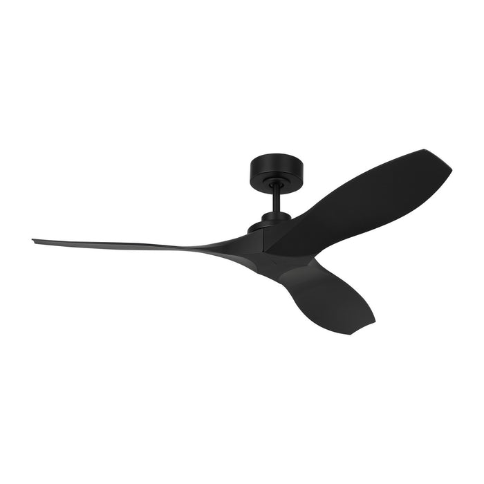 Myhouse Lighting Visual Comfort Fan - 3CLNCSM52MBK - 52``Ceiling Fan - Collins Coastal 52 Smart - Midnight Black