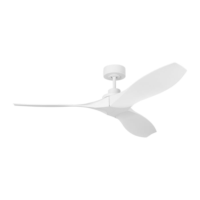 Myhouse Lighting Visual Comfort Fan - 3CLNCSM52RZW - 52``Ceiling Fan - Collins Coastal 52 Smart - Matte White