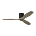 Myhouse Lighting Visual Comfort Fan - 3CNHSM52AGP - 52``Ceiling Fan - Collins 52 Smart Hugger - Aged Pewter