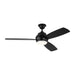 Myhouse Lighting Visual Comfort Fan - 3IKDR52MBKD - 52``Ceiling Fan - Ikon 52 LED - Midnight Black