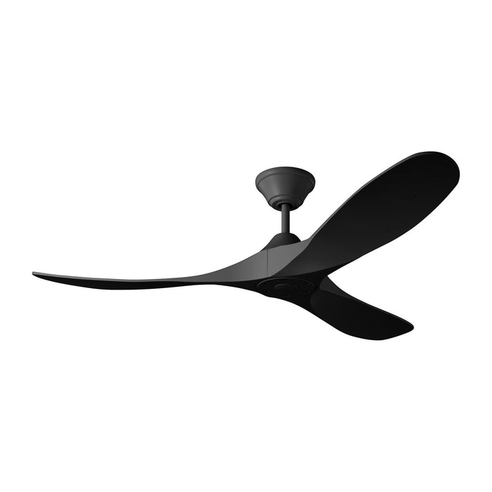 Myhouse Lighting Visual Comfort Fan - 3MGMR52MBKMBK - 52``Ceiling Fan - Maverick Coastal 52 - Midnight Black