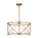 Myhouse Lighting Visual Comfort Studio - CC1634ADB - Four Light Chandelier - Beatrix - Antique Gild