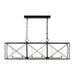 Myhouse Lighting Visual Comfort Studio - CC1646AI - Six Light Chandelier - Beatrix - Aged Iron