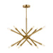 Myhouse Lighting Visual Comfort Studio - CC16712BBS - 12 Light Chandelier - Eastyn - Burnished Brass