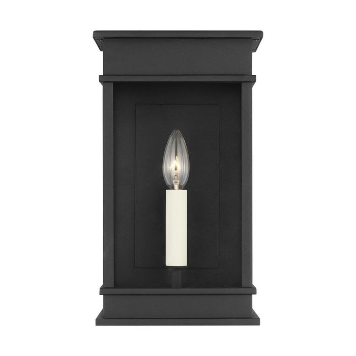 Myhouse Lighting Visual Comfort Studio - CO1501TXB - One Light Outdoor Wall Sconce - Cupertino - Textured Black