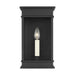 Myhouse Lighting Visual Comfort Studio - CO1501TXB - One Light Outdoor Wall Sconce - Cupertino - Textured Black