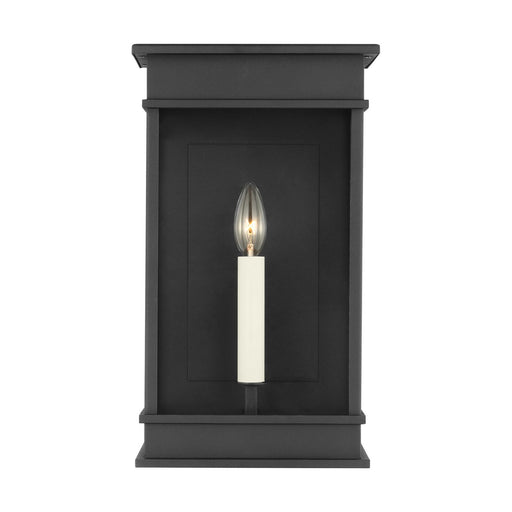 Myhouse Lighting Visual Comfort Studio - CO1511TXB - One Light Outdoor Wall Sconce - Cupertino - Textured Black