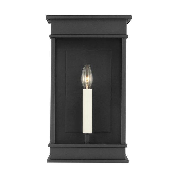 Myhouse Lighting Visual Comfort Studio - CO1511TXB - One Light Outdoor Wall Sconce - Cupertino - Textured Black