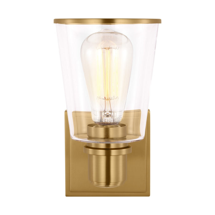 Myhouse Lighting Visual Comfort Studio - CV1031BBS - One Light Bath Vanity - Alessa - Burnished Brass