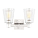 Myhouse Lighting Visual Comfort Studio - CV1032PN - Two Light Bath Vanity - Alessa - Polished Nickel