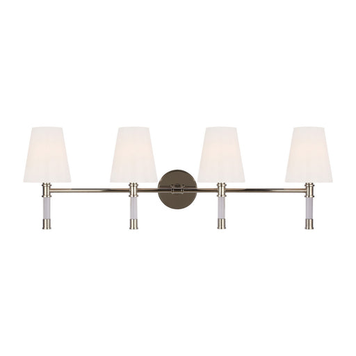 Myhouse Lighting Visual Comfort Studio - CV1054PN - Three Light Bath Vanity - Hanover - Polished Nickel