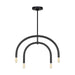 Myhouse Lighting Visual Comfort Studio - DJC1114MBK - Four Light Chandelier - Hadden - Midnight Black