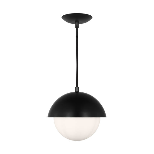 Myhouse Lighting Visual Comfort Studio - DJP1021MBK - One Light Pendant - Hyde - Midnight Black