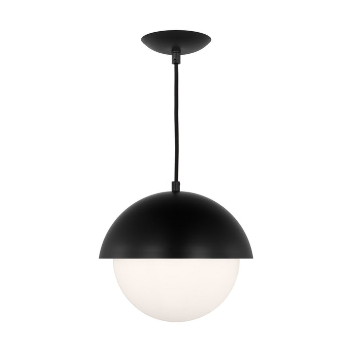 Myhouse Lighting Visual Comfort Studio - DJP1031MBK - One Light Pendant - Hyde - Midnight Black