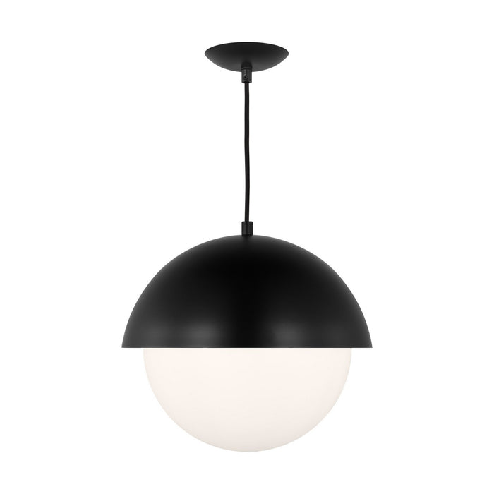 Myhouse Lighting Visual Comfort Studio - DJP1041MBK - One Light Pendant - Hyde - Midnight Black