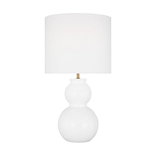 Myhouse Lighting Visual Comfort Studio - DJT1051GW1 - One Light Table Lamp - Buckley - Gloss White