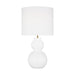 Myhouse Lighting Visual Comfort Studio - DJT1051GW1 - One Light Table Lamp - Buckley - Gloss White