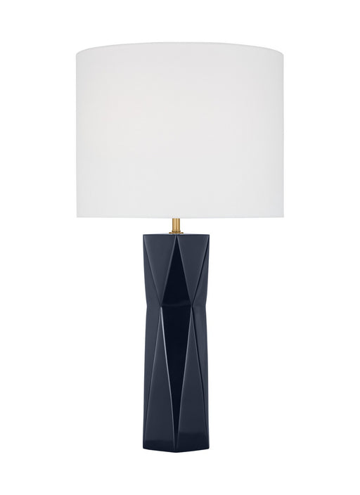 Myhouse Lighting Visual Comfort Studio - DJT1061GNV1 - One Light Table Lamp - Fernwood - Gloss Navy