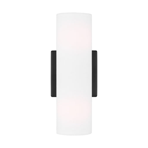 Myhouse Lighting Visual Comfort Studio - DJW1022MBK - Two Light Wall Sconce - Capalino - Midnight Black