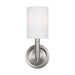 Myhouse Lighting Visual Comfort Studio - DJW1051BS - One Light Bath Vanity - Egmont - Brushed Steel