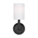 Myhouse Lighting Visual Comfort Studio - DJW1051MBK - One Light Bath Vanity - Egmont - Midnight Black