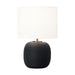 Myhouse Lighting Visual Comfort Studio - HT1071RBC1 - One Light Table Lamp - Fanny - Rough Black Ceramic