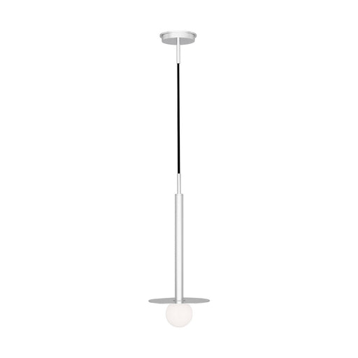 Myhouse Lighting Visual Comfort Studio - KP1001PN - One Light Pendant - Nodes - Polished Nickel