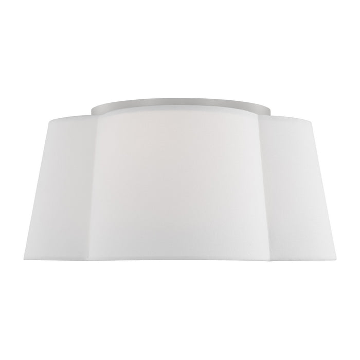 Myhouse Lighting Visual Comfort Studio - KSF1082 - Two Light Flush Mount - Bronte - Burnished Brass