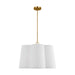 Myhouse Lighting Visual Comfort Studio - KSP1094BBS - Four Light Pendant - Bronte - Burnished Brass