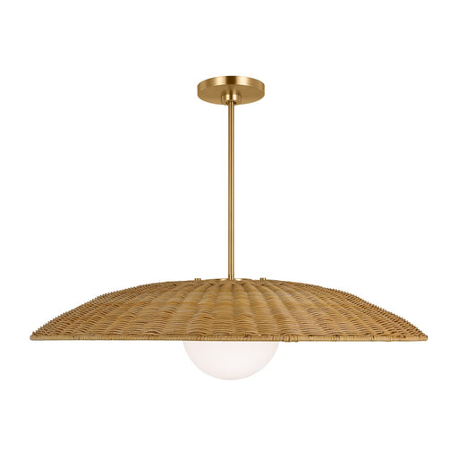 Myhouse Lighting Visual Comfort Studio - KSP1111BBS - One Light Pendant - Mari - Burnished Brass