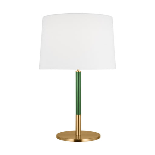 Myhouse Lighting Visual Comfort Studio - KST1041BBSGRN1 - One Light Table Lamp - Monroe - Burnished Brass