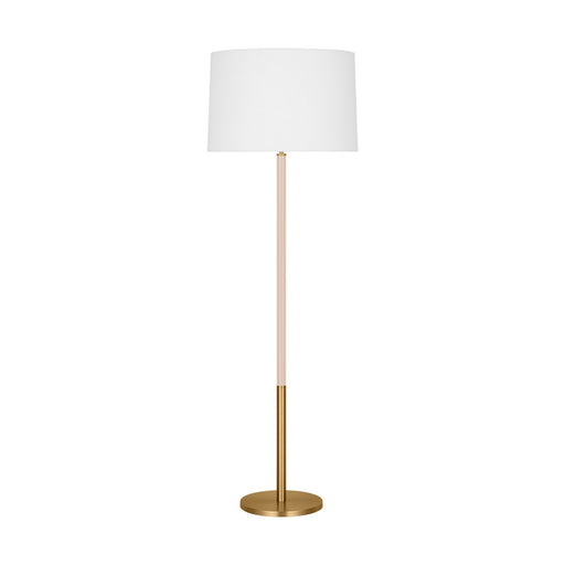 Myhouse Lighting Visual Comfort Studio - KST1051BBSBLH1 - One Light Floor Lamp - Monroe - Burnished Brass