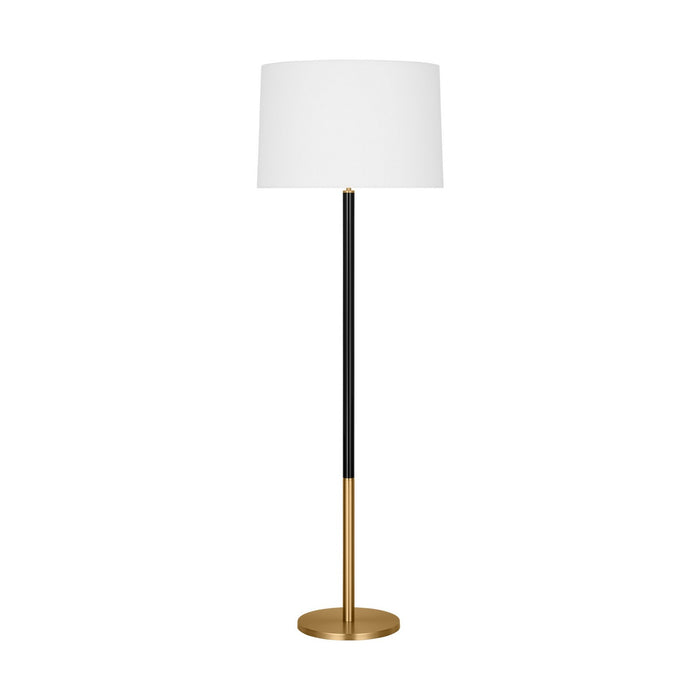 Myhouse Lighting Visual Comfort Studio - KST1051BBSGBK1 - One Light Floor Lamp - Monroe - Burnished Brass