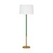 Myhouse Lighting Visual Comfort Studio - KST1051BBSGRN1 - One Light Floor Lamp - Monroe - Burnished Brass