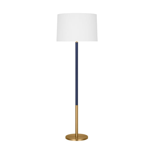 Myhouse Lighting Visual Comfort Studio - KST1051BBSNVY1 - One Light Floor Lamp - Monroe - Burnished Brass