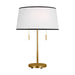 Myhouse Lighting Visual Comfort Studio - KST1132BBS1 - Two Light Desk Lamp - Ellison - Burnished Brass