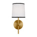 Myhouse Lighting Visual Comfort Studio - KSW1121BBS - One Light Bath Vanity - Ellison - Burnished Brass